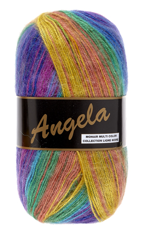 Laine online acrylique multicolore